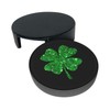 St Patrick's Day Shamrock Coasters Set of 6, Drink Coasters