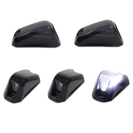 MODIPIM - 5 luces LED delanteras de techo ahumado para Ram ProMaster 1500 2500 3500 2500 3500 de 2014-2023