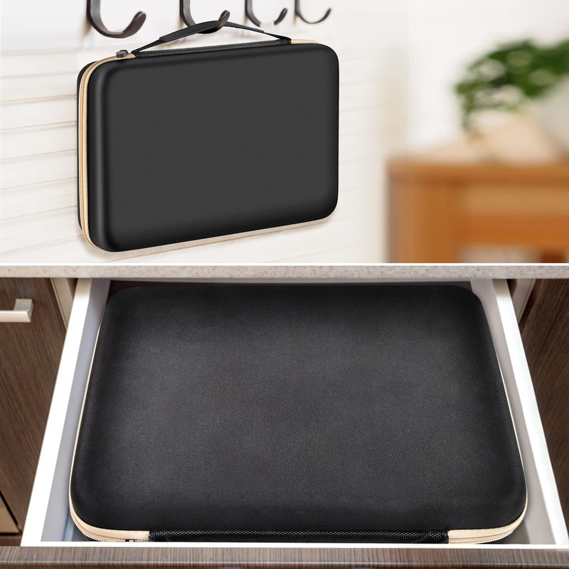 Boobowl Battery Organizer Case, Batteries Holder Box Container Carrying Hard