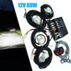 DENESTUS 4 HID Bulbs Emergency Strobe Light Headlight Kit Car