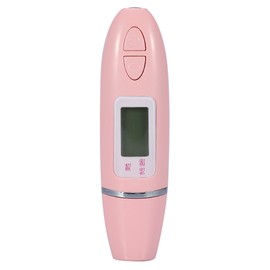 1Pc Fashion LCD Display Body Skin Oil Water Moisture Tester Analyzer Skin Sensor Meter Pink