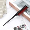 2Pcs Back Combing Combs Hairdressing Back Combing Brushes Triple Teasing