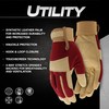 BOSS Women's Utility High Dexterity Synthetic Leather Work Glove, Abrasion