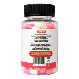 Biotina 500 mg Superlabs Nutrition 100 Cápsulas Suplemento Alimenticio para Cabello Piel y Uñas