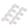8Pcs 2 Pin 5mm COB LED Strip Light Connectors L