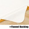 homing Rectangle Vinyl Tablecloth, Waterproof Spillproof Plastic Flannel Backed Table