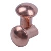 Byttlerom 400 Pcs 5/64 x 1/8 Inch Round Copper Solid