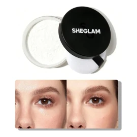 Sheglam Polvo Fijador Baked Glow Radiant Translúcido Translucent