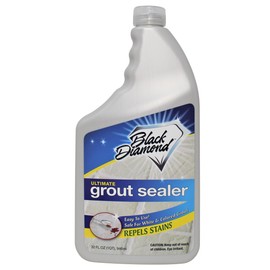 Black diamond stoneworks Ultimate Grout Sealer: Stain sealant Protector for Tile, Marble, Floors, Showers and countertops.