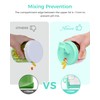 AMOOS Cute Pill Dispenser with 7 Large Compartments, Portable Pill
