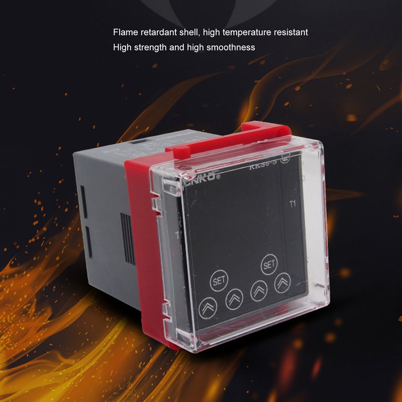 Multifunctional Time Relay with Base LCD Display 1 On 1