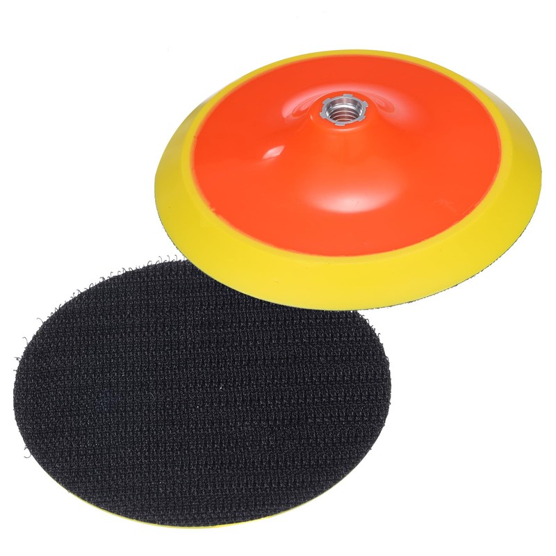 uxcell 7 Inch Hook and Loop Backing Sanding Pads with