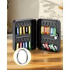 85 Pcs Key Ring Hoop, Caianwin 25mm Split Rings Round