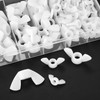 80 Pcs Wing Nuts Assortment Kit, Stainless Steel Wingnuts, Butterfly