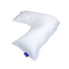 Contour Products L Pillow Case, White, Made Specifically for The