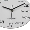 Timelike Math Clock, Unique Wall Clock Modern Design Novelty Maths