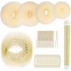 Hair Bun Maker Kit for Women & Girls – Includes