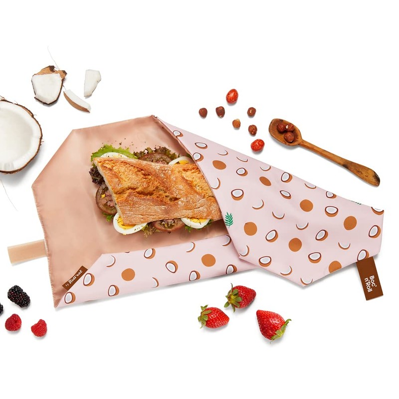 Roll'eat ® Reusable Sandwich Bag | Sandwich Container | Eco