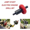 1Pc Red Jump Start Electric Engine Drill Bit Adapter for