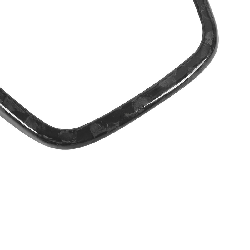 Car Gear Box Cover Trim Carbon Fiber Console Shifter Panel