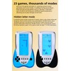 LZYCH Block Game Console Built-in Puzzle Games Dual Power Modes