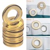 Curtain Grommet，32 Pack Inner Diameter 1-9/16"(40mm) Curtain Eyelet Rings, Curtains