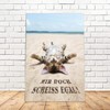 TRIOSK Tin Sign Cat Funny with Saying Scheiss Egal 20