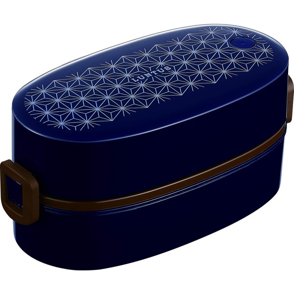 Asbel Lunch Box, Navy, 16.9 fl oz (480 ml), Lantas