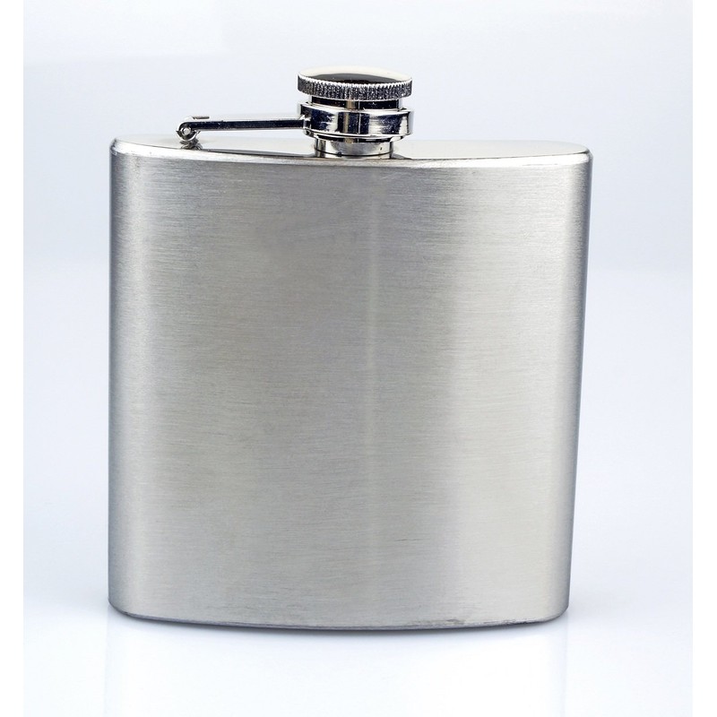 SE Stainless Steel 6 oz. Hip Flask - HQ66SP