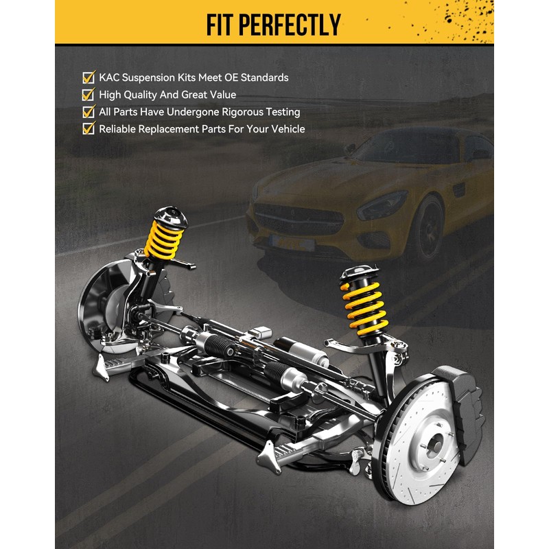KAC 2-4" lift Front Upper Control Arm w/Ball Joint Fit