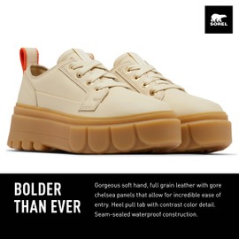 Sorel Women's Caribou X Shoe Waterproof Shoes - Bleached Ceramic, Gum 16 - Size 8.5