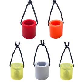 Luoyer Pack of 5 Slingshot Targets Bells Hanging Slingshot Targets for Outdoor Shooting Backyard Training Slingshot Accessories Slingshot Target