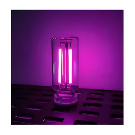 BWBWND USB LED Car Interior Atmosphere Light, Plug-in USB Interface Ambient Light Retro Car Lamps, Portable Automotive Touch Control Charging Night Lights Interior Decor Lamp (Purple)