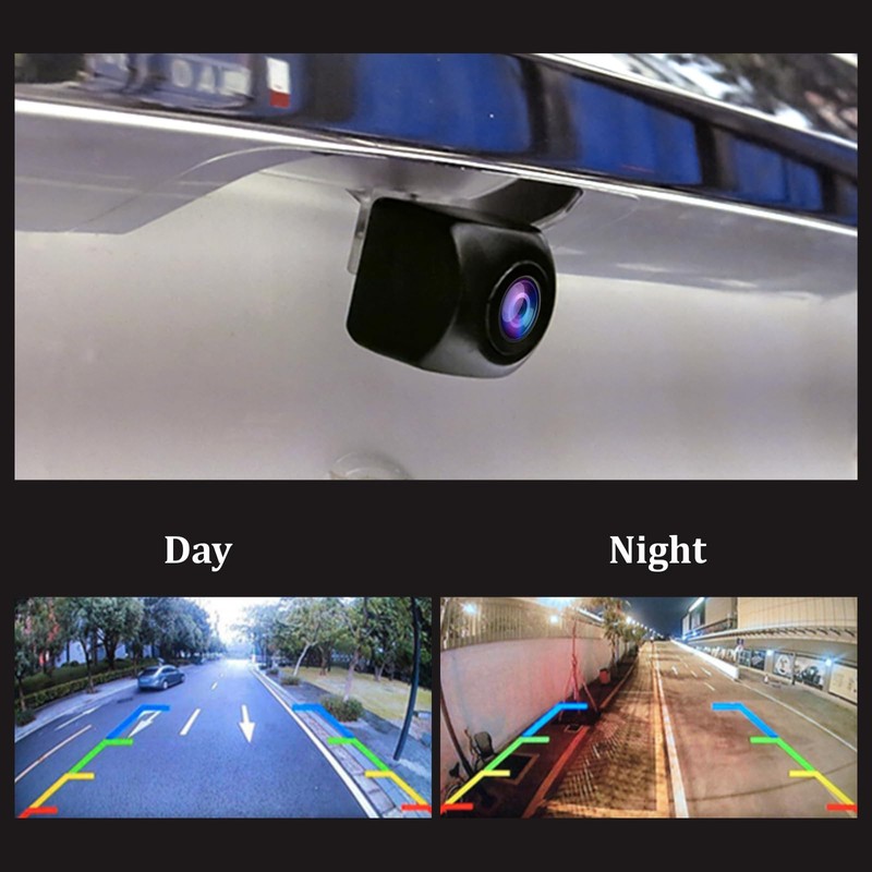 AHD Reversing Camera Compatible with YZKONG Radios, Night Vision Waterprof