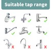 CaLeQi Tap Hose Connector for Garden Bathroom Kitchen Indoor Outdoor