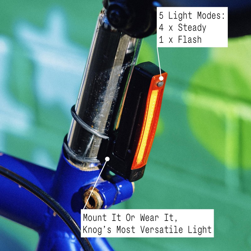 KNOG Smart BLINDER 700 Front Light / Rear Light Set,
