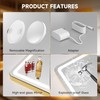 Hasipu Vanity Mirror with Lights, 27.6" x 20" LED Makeup