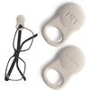SPEX Clips para anteojos (paquete de 2) – Soporte magnético