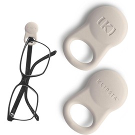 SPEX Clips para anteojos (paquete de 2) – Soporte magnético para anteojos para ropa Alternativa de correa para anteojos, soporte para tarjetas de identificación.