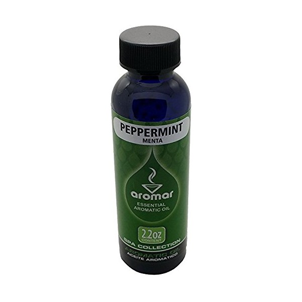 Aromar oil fragance burning 2.2 onz Peppermint