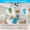 Ceiling Fan Remote Control Replacement for Hunter 99770 99392 99813,