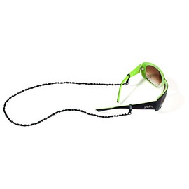 Croakies Czech Eyewear Retainer, Spec Ends, Black