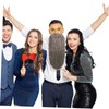 FOMIYES Realistic Long Fake Beard for Costumes Festival Party Dress-up
