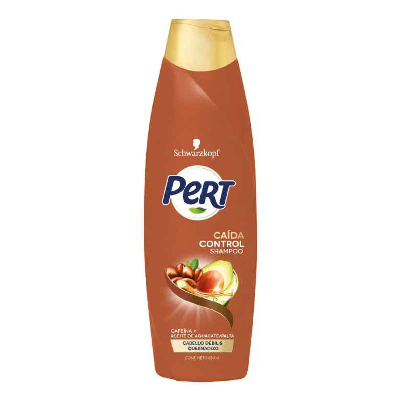 Shampoo Pert Control Cada Cafena y Aceite de Aguacate 650ml