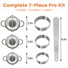 3-in-1 Stainless Steel Dumpling Maker Set - Professional Dumpling Press