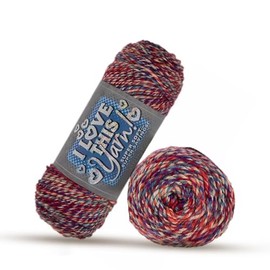 Hobby Lobby Orange Zest Print I Love This Yarn