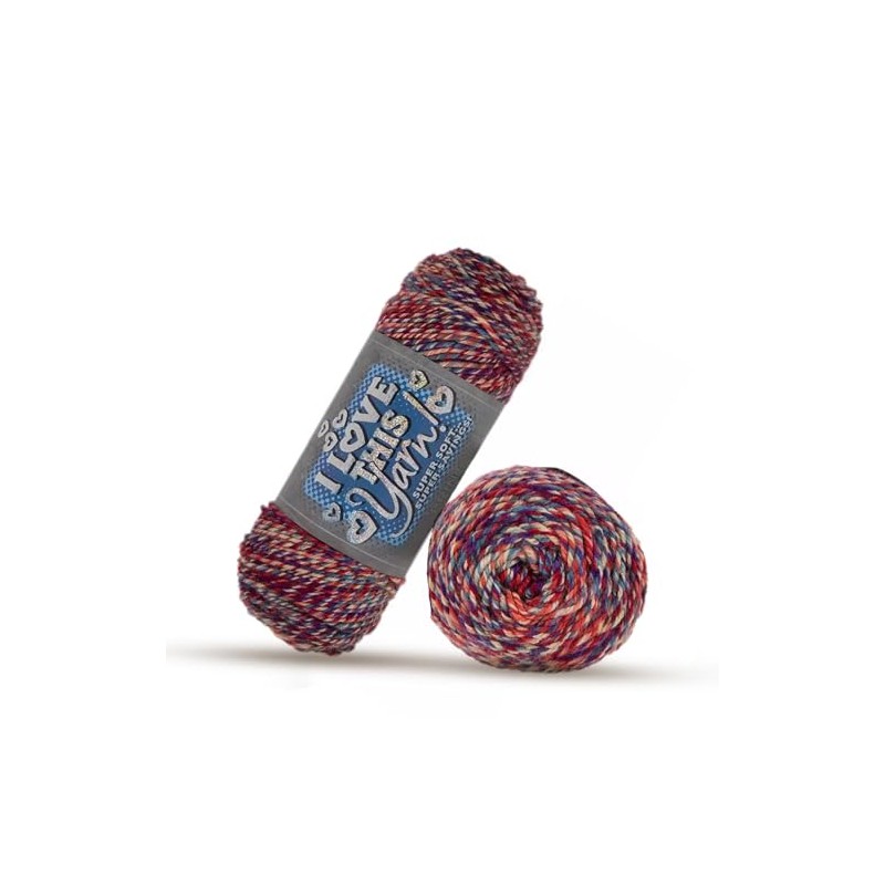 Hobby Lobby Orange Zest Print I Love This Yarn