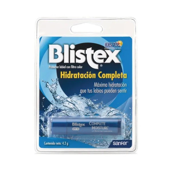 Blistex Hidratación Completa Protector Labial Blister 4.2 Gr