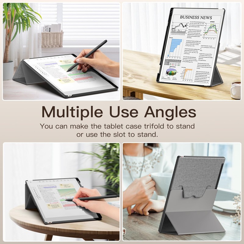 MoKo Stand Case for Remarkable Paper Pro 2024 11.8" -