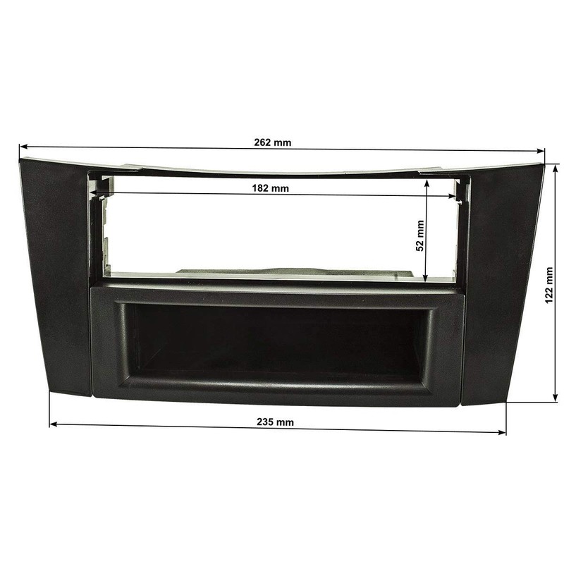 tomzz Audio 2434-011 Radio Fascia Set Compatible with Mercedes E-Class